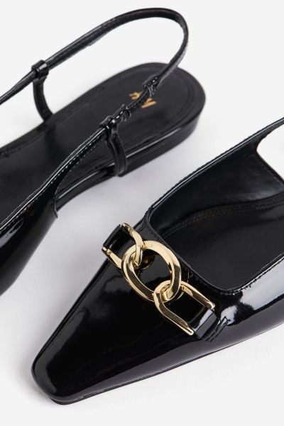 Appliquéd Slingbacks | H&M (US + CA)