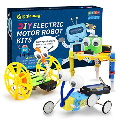 Giggleway Electric Motor Robotic Science Kits, DIY STEM Toys for kids, Building Science Experiment K | Amazon (US)