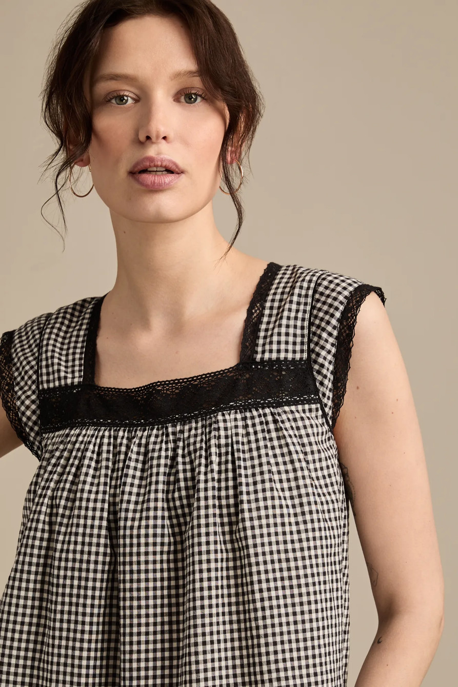 LACE TRIM TANK TOP | Lucky Brand