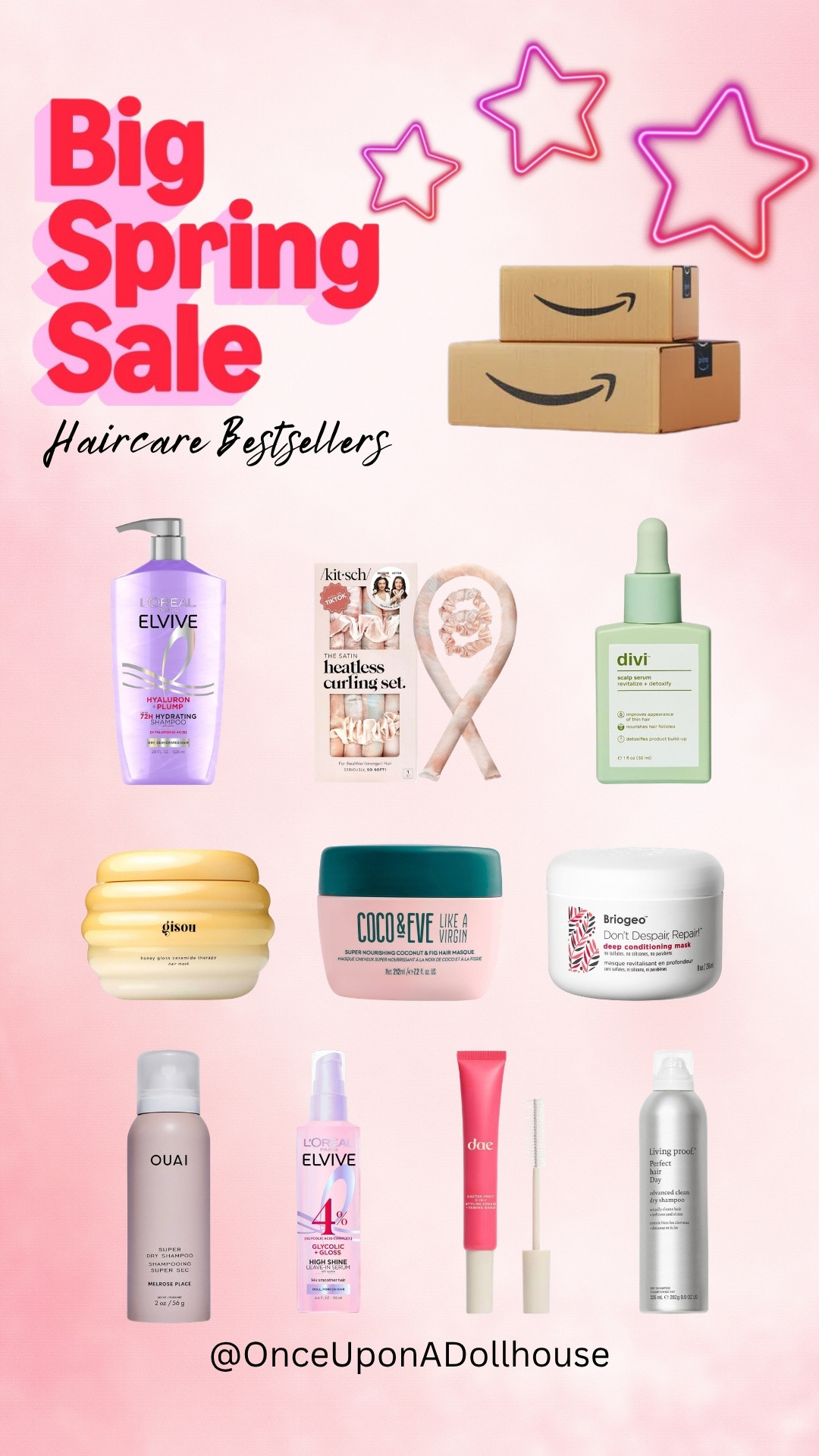 Amazon Big Spring Sale - Hair care Bestsellers!

Shampoo, hair mask, hair serum, conditioner 

#LTKSaleAlert #LTKSeasonal #LTKBeauty