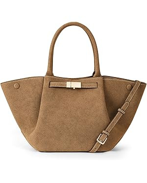 Juoxeepy Tote Bags for Women Work Bags Leather Tote Bag Top Handle Bag Trendy Luxury Hobo Handbag... | Amazon (US)