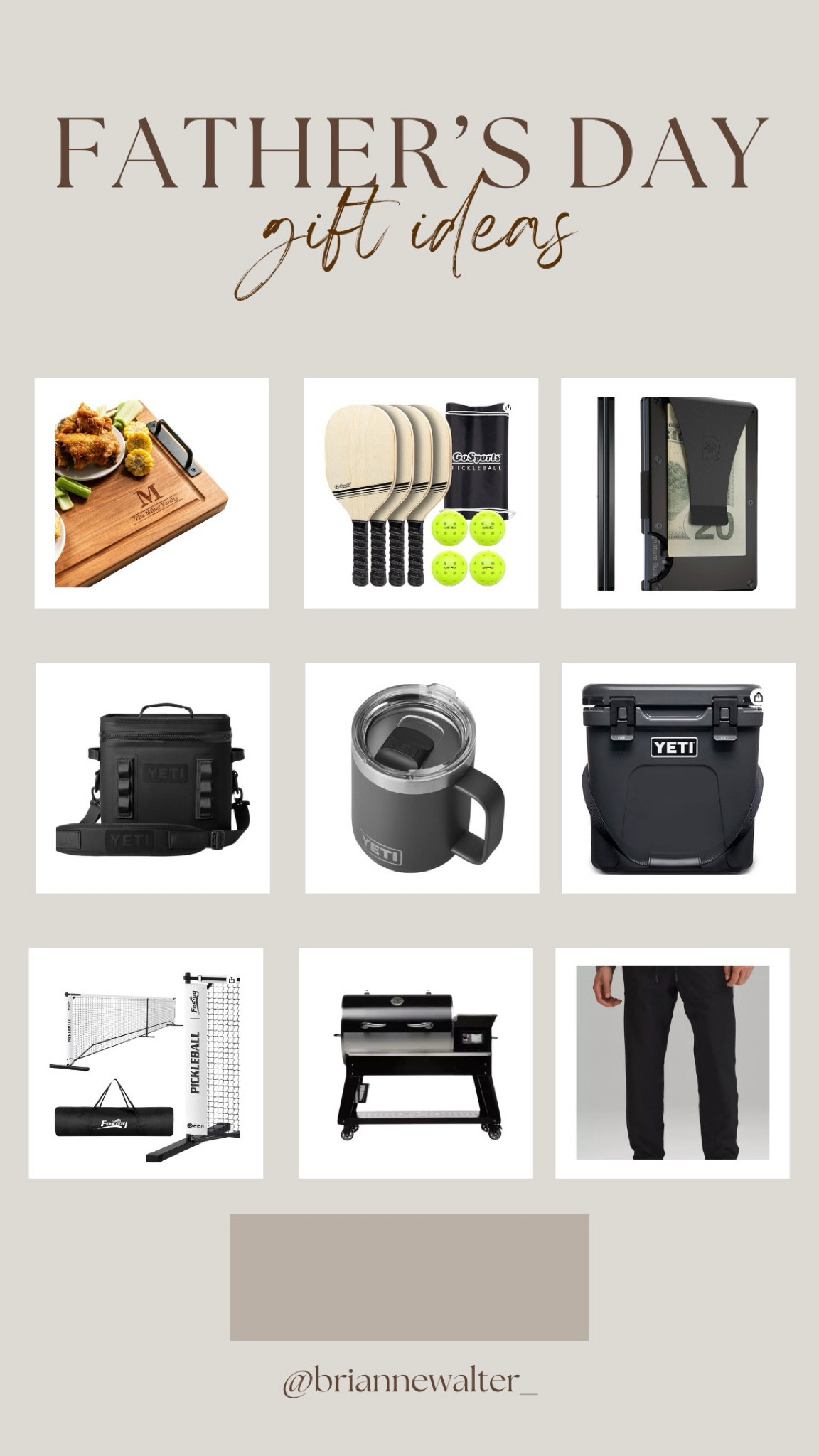 Father’s Day Gift Guide! 
We are BIIIIIG fans of the yeti brand. We have lots of cups, coolers, cozies, etc and have used YETIs for years. They’re worth the investment. He’s also been talking a lot about starting to play pickleball and I found the most aesthetic set  

#LTKActive #LTKFamily #LTKSeasonal