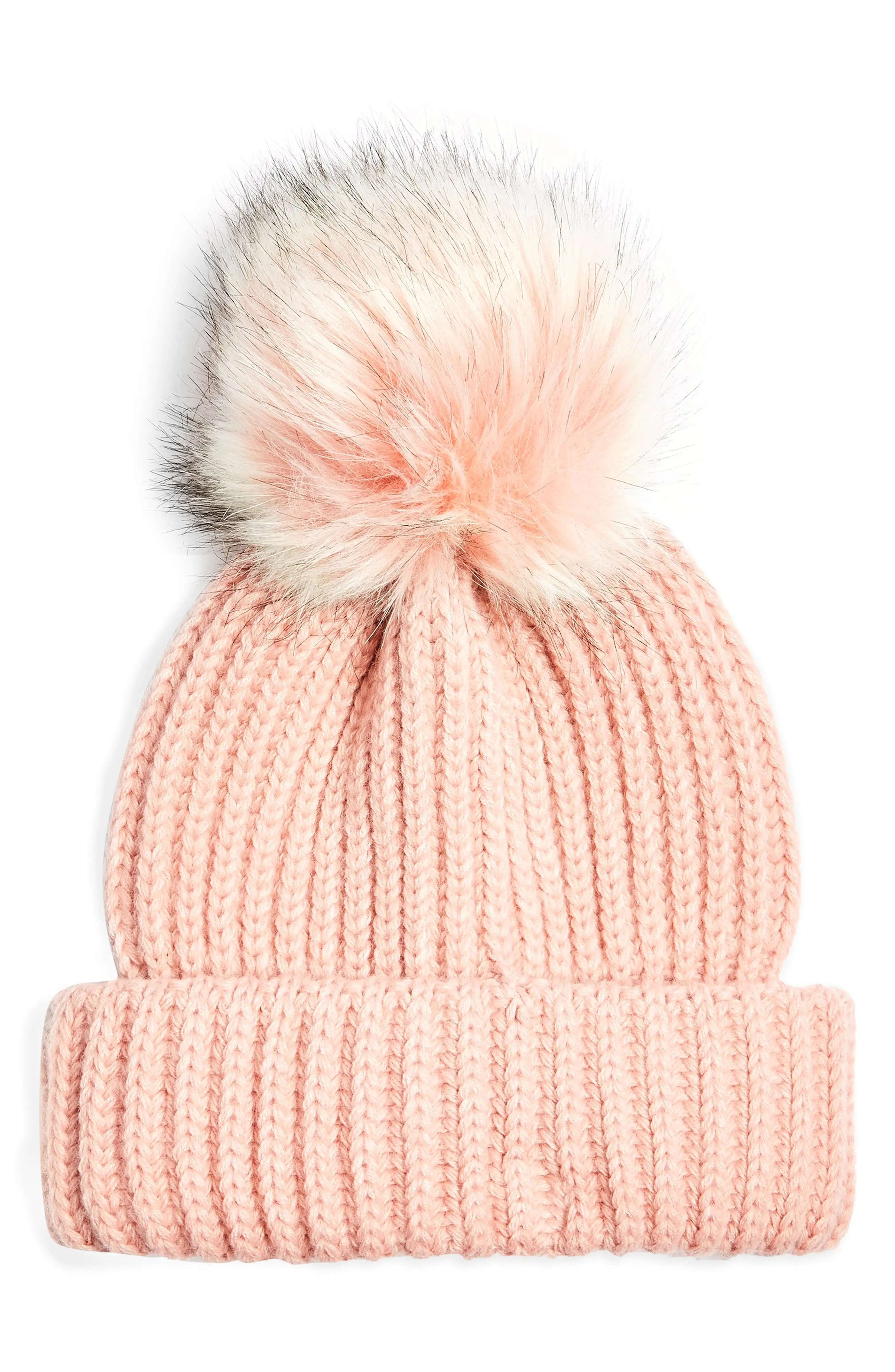 Faux Fur Pom Beanie | Nordstrom