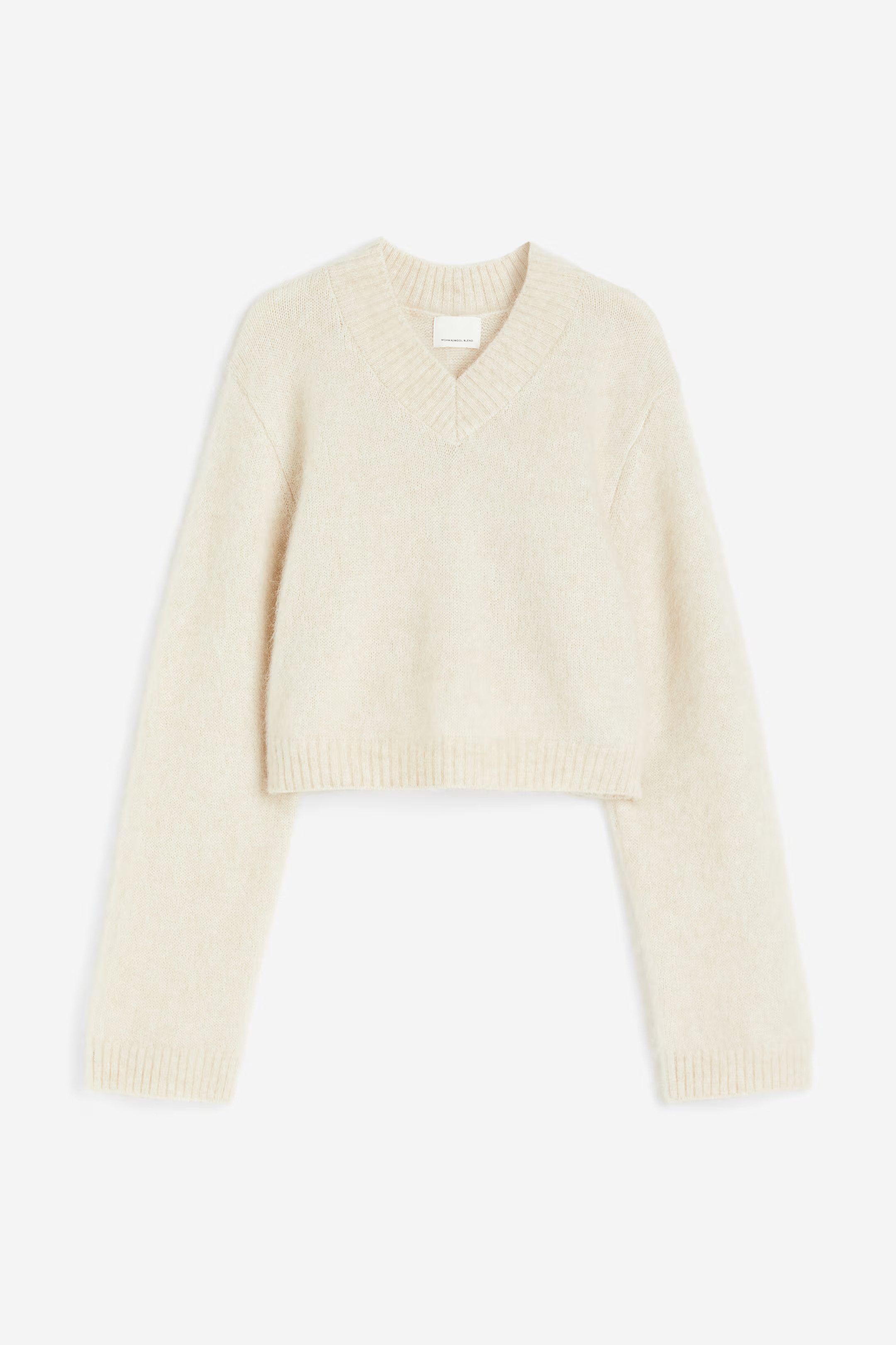 Cropped mohair-blend jumper | H&M (UK, MY, IN, SG, PH, TW, HK)