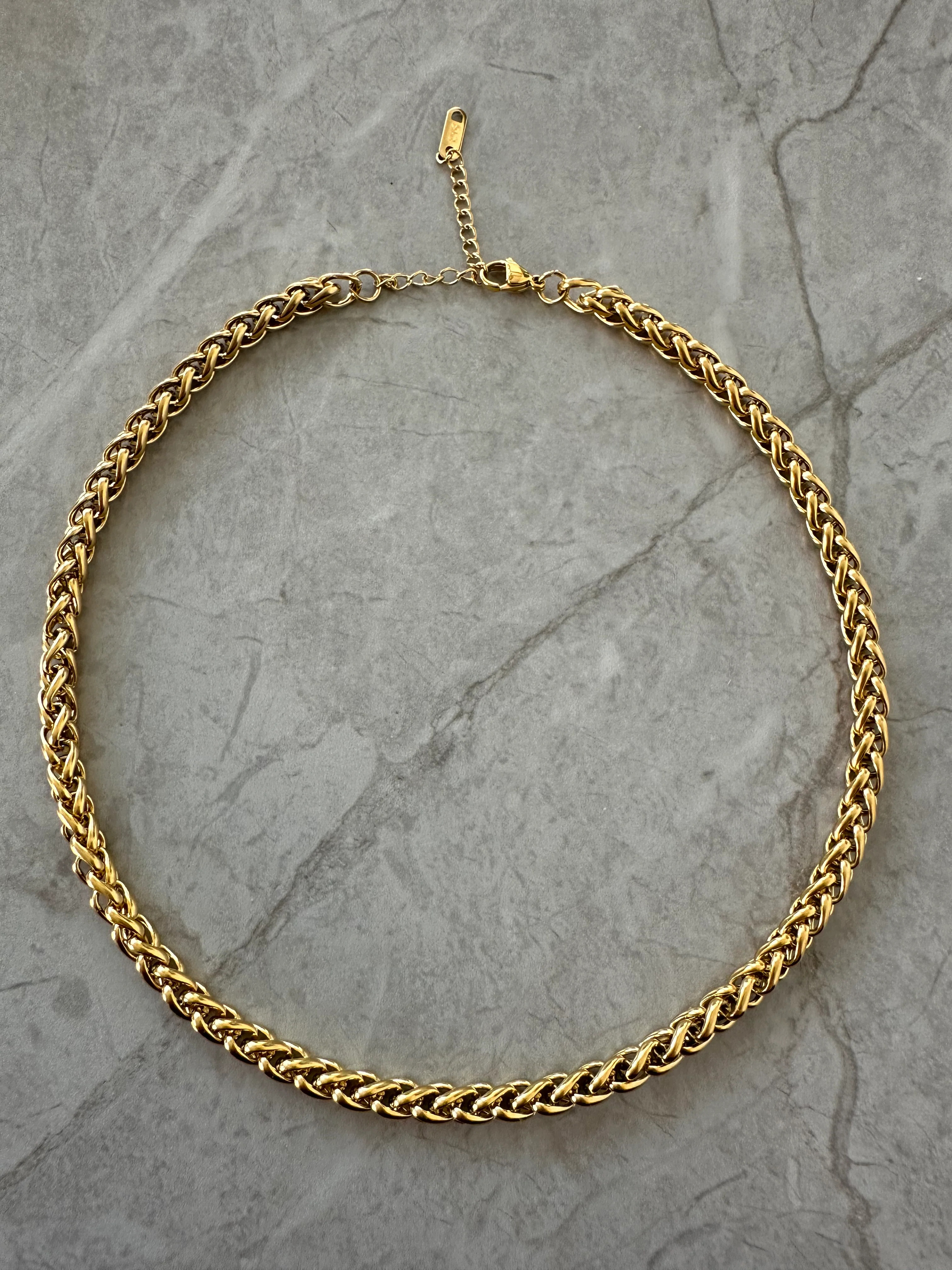 Woven Chain Necklace | Saint Fatale