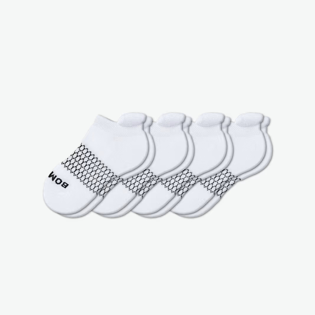 Youth Solids Ankle Sock 4-Pack | Bombas
