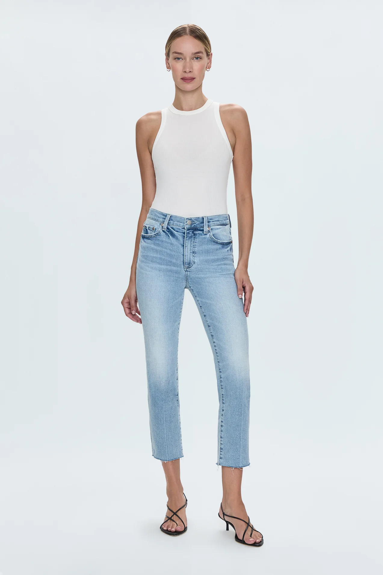 Monroe Crop High Rise Cigarette Crop Jean- Strive | Pistola Denim