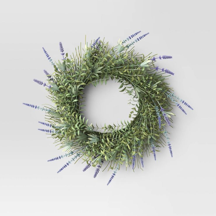 Target/Home/Home Decor/Decorative Objects‎Shop all ThresholdLavender Wreath Purple - Threshold... | Target