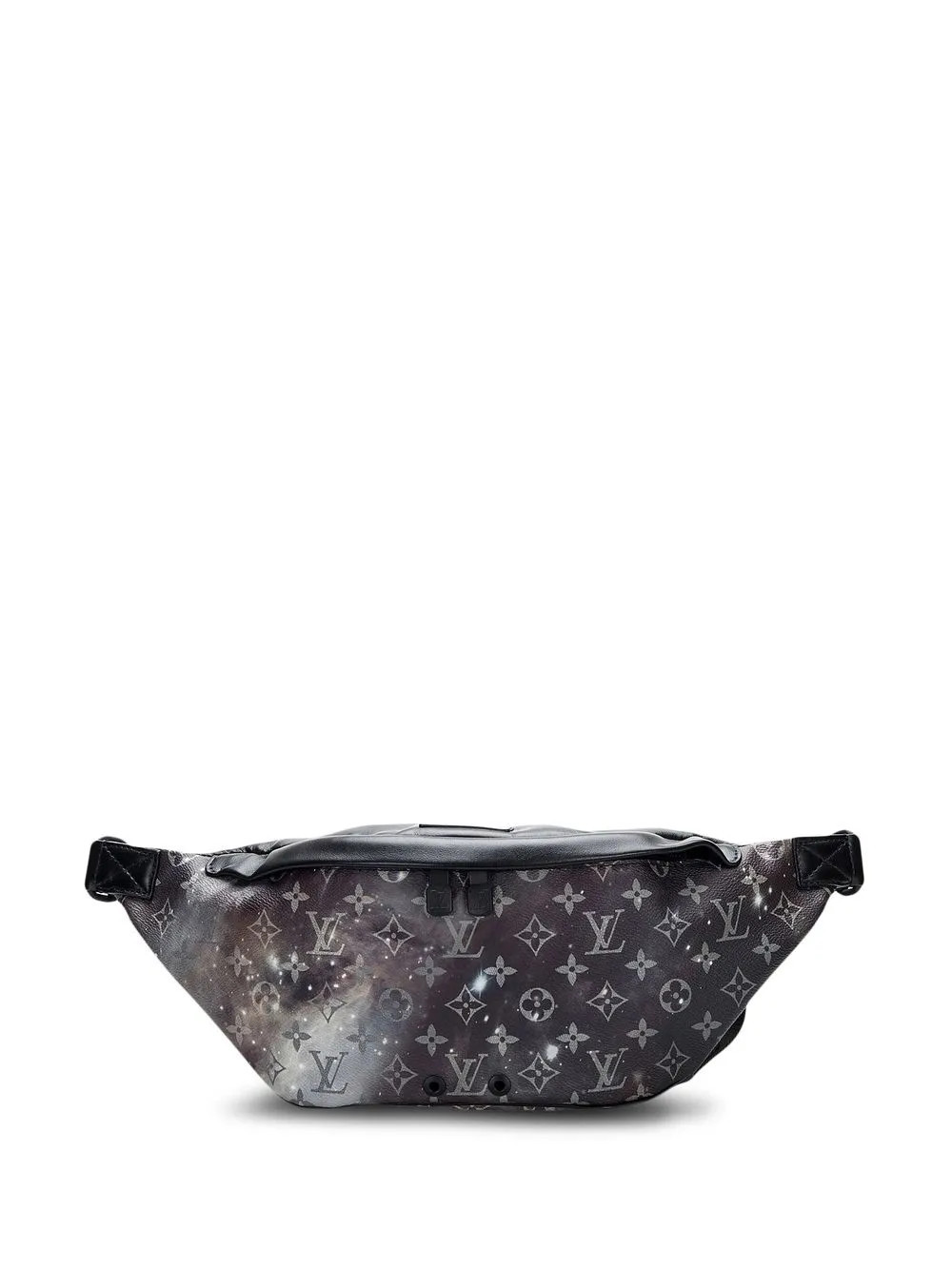 Louis Vuitton Pre-Owned 2018 pre-owned Monogram Galaxy Discovery belt bag - Black | Farfetch Global