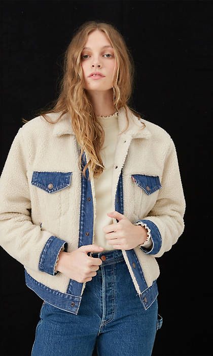 Ex-boyfriend Sherpa Pieced Trucker Jacket | LEVI'S (US)