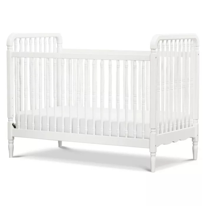 Million Dollar Baby Classic Liberty 3-in-1 Convertible Spindle Crib with Toddler Rail - Warm Whit... | Target