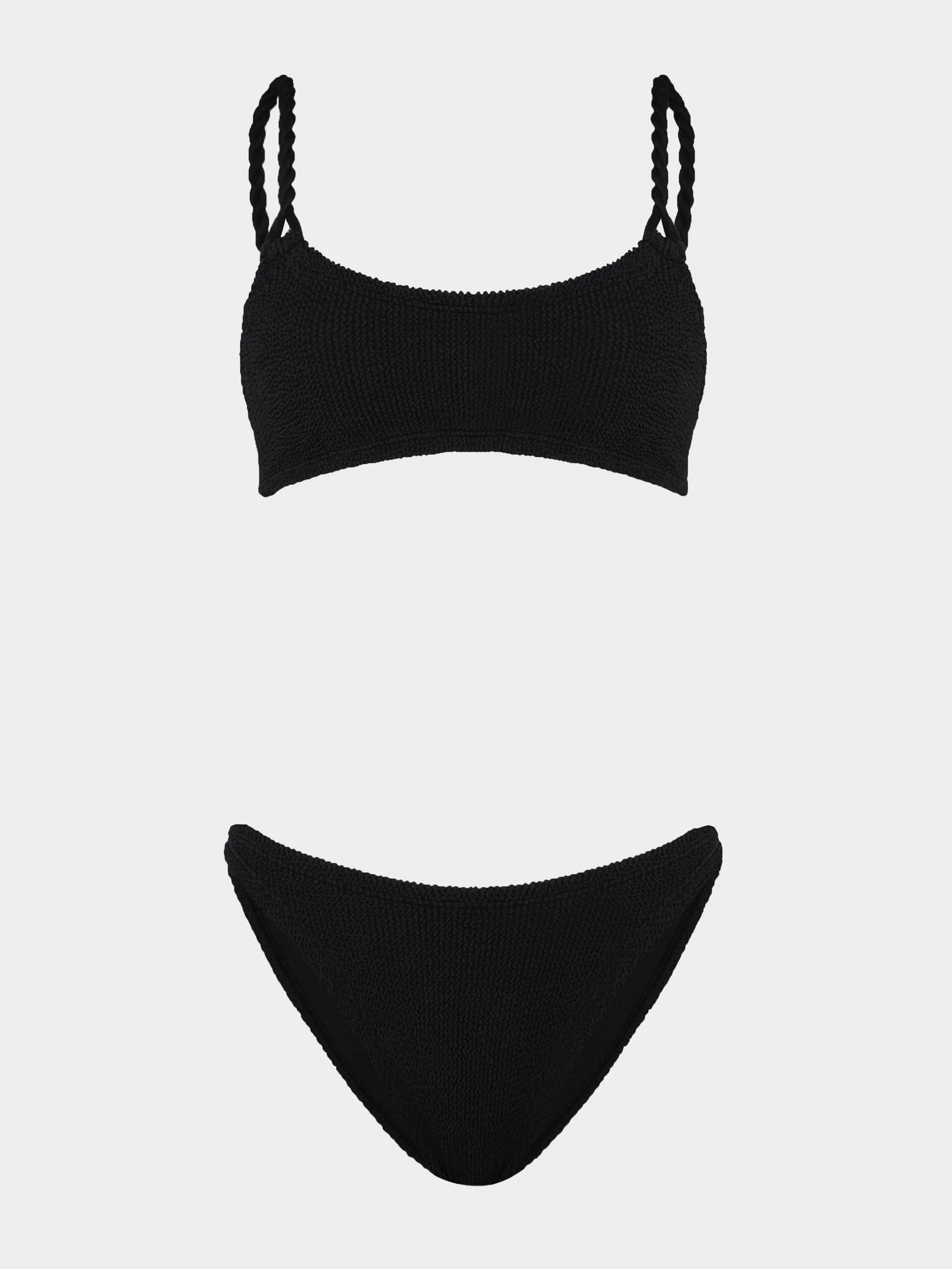 Phoebe Bikini - Black | HUNZA G
