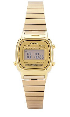 Casio LA670 Series Watch in Metal Gold from Revolve.com | Revolve Clothing (Global)