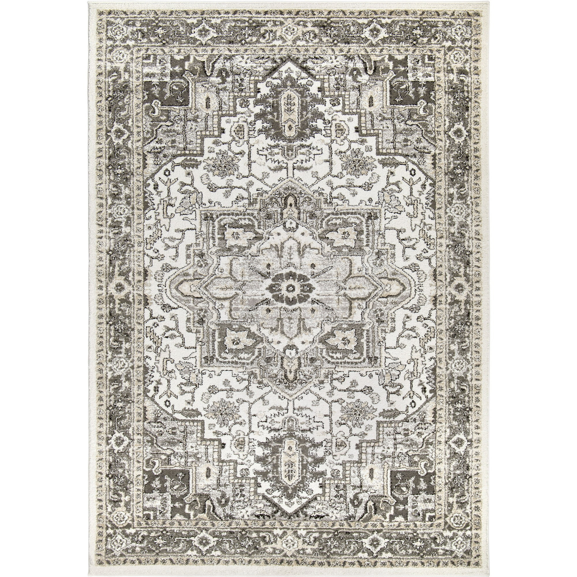 My Texas House Lone Star Belle, Floral Medallion Area Rug, Natural, 7'10" x 10'10" - Walmart.com | Walmart (US)