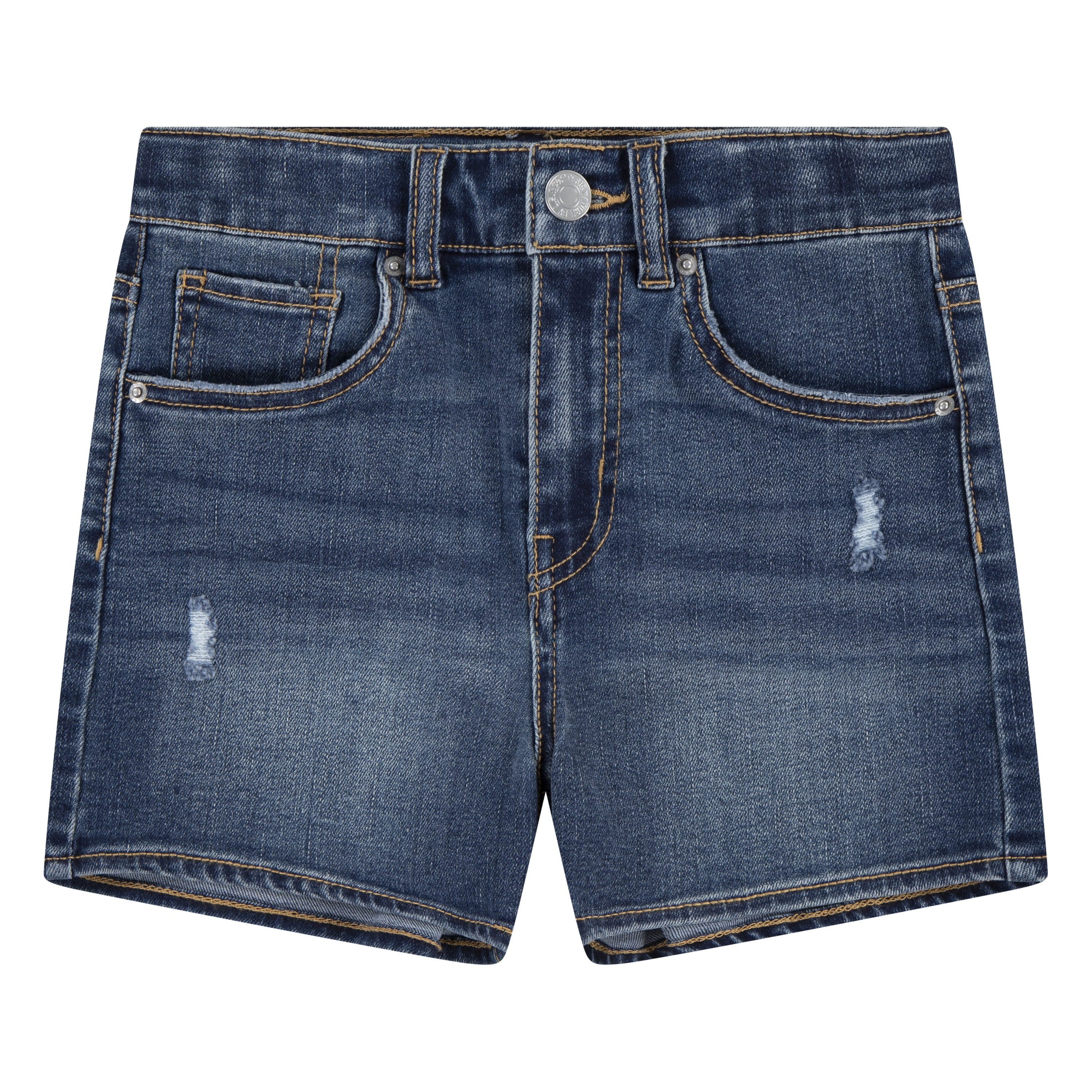 Levi Strauss Signature 5-Pocket Denim High Rise Shorts, Sizes 5-18 | Walmart (US)