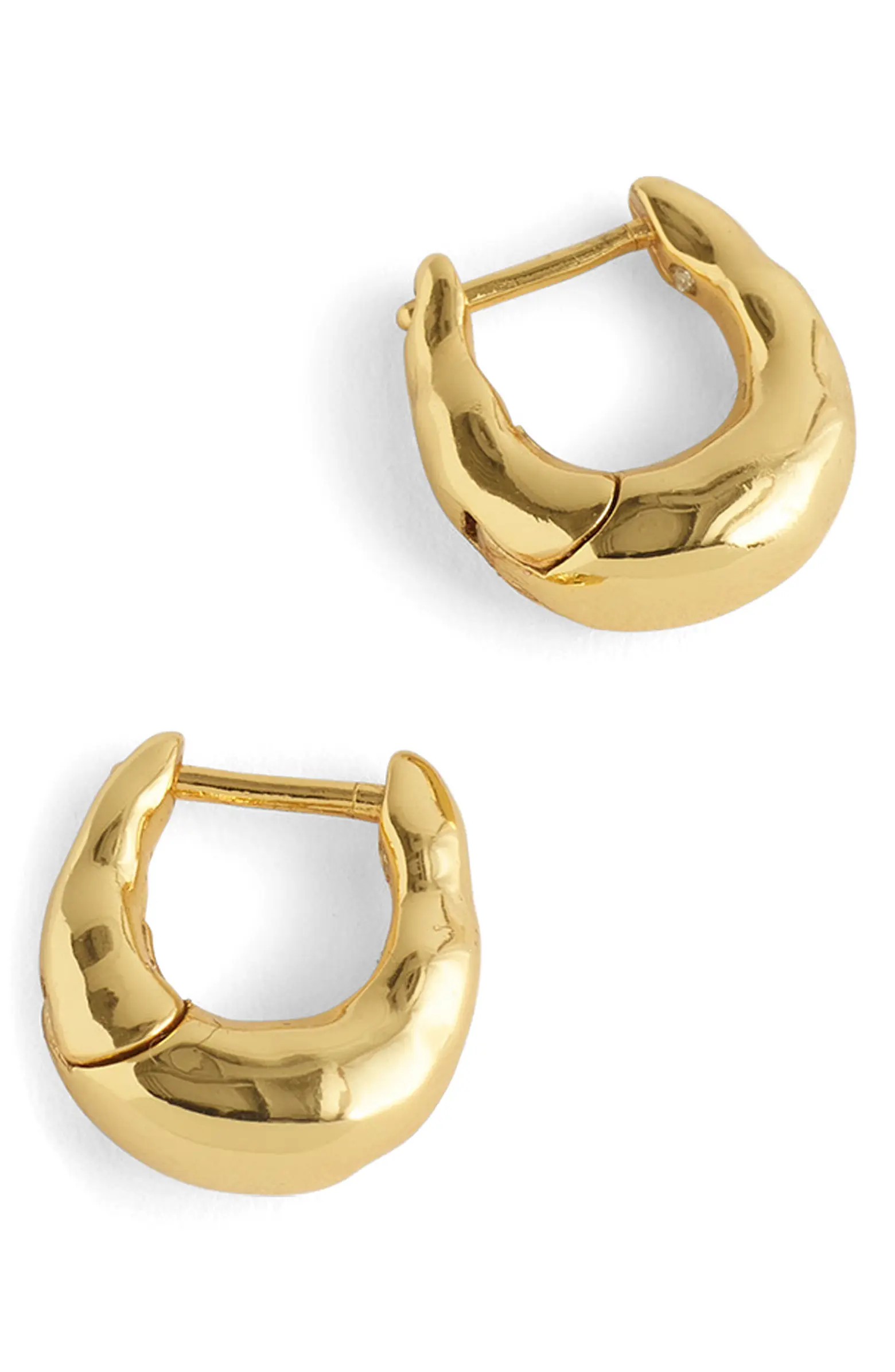 Hammered Hoop Earrings | Nordstrom