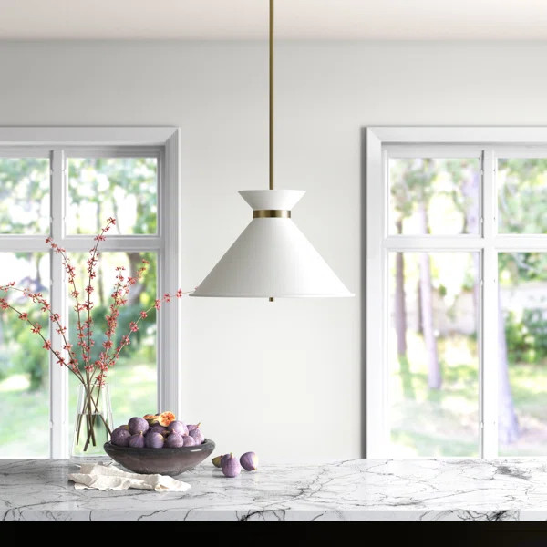 Eustace 3 - Light Single Cone Pendant | Wayfair North America