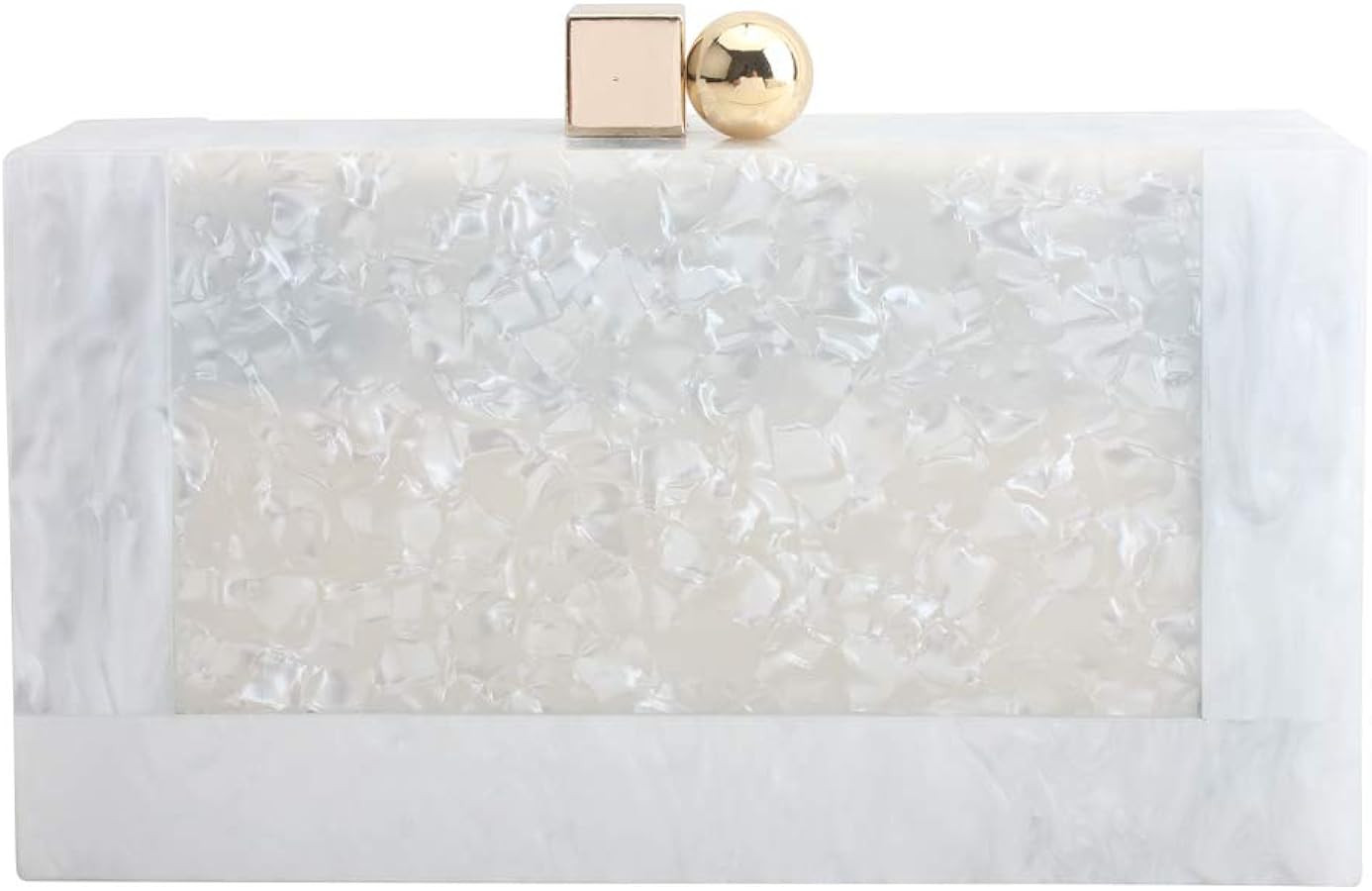 LETODE Acrylic Clutch Purses for Women Evening Clutch Bag Purse Handbag Wedding Party Cocktail | Amazon (US)