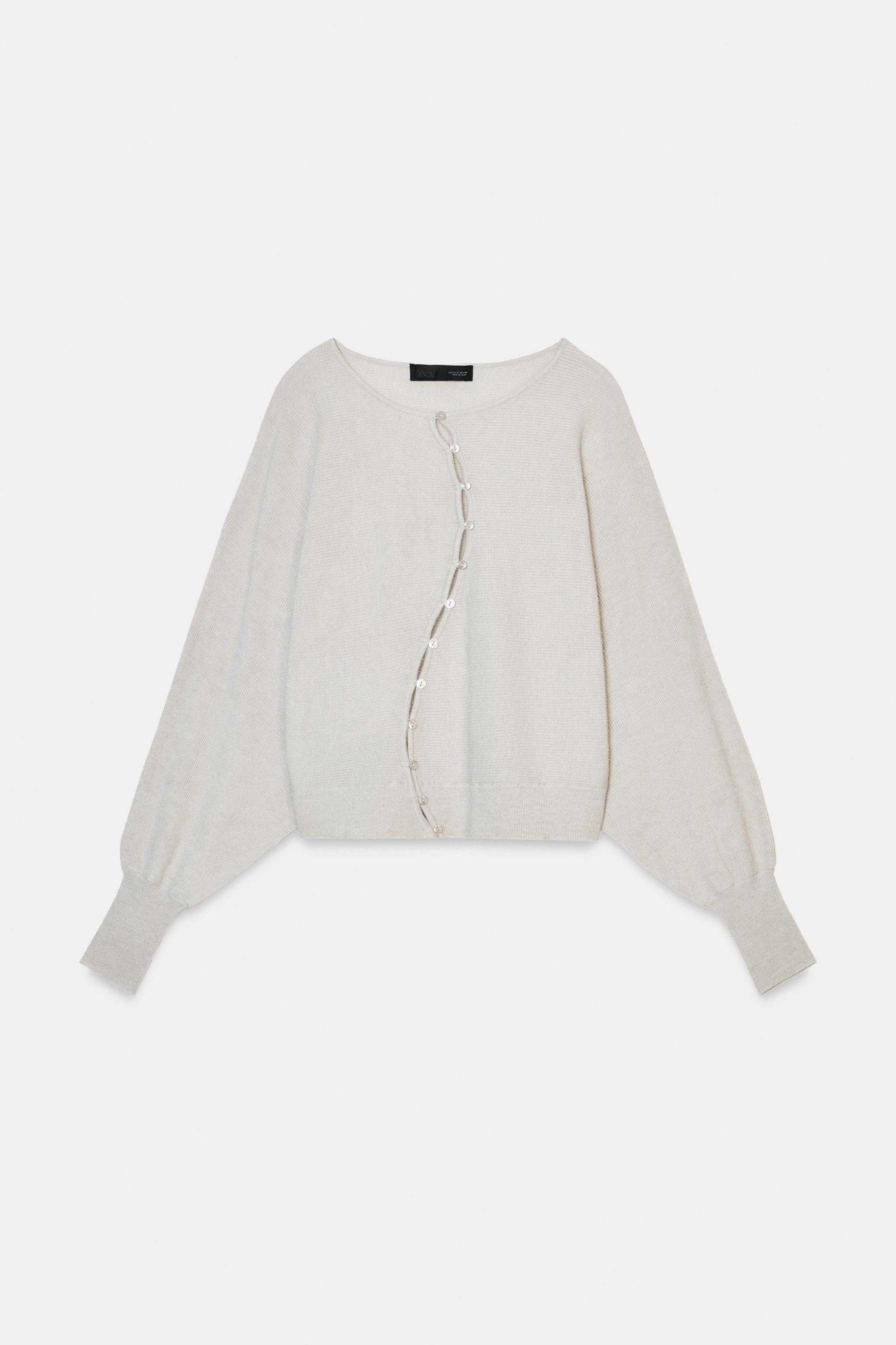WRAP KNIT CARDIGAN | Zara UK