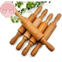 Wooden Rolling Pin, Mini Pin For Kids, Playdough Kit, Tools | Etsy (US)