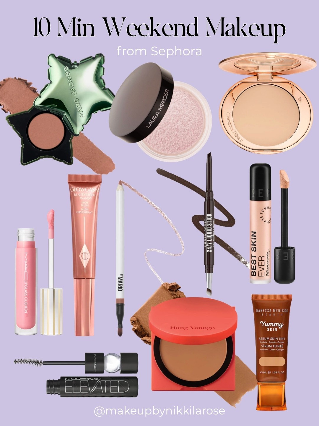 Easy, 10 min, weekend ready!

All products are available @Sephora now! Buy online, pick up in store or same day delivery options available 🛍️ 

#sephorapartner #sephora #sephorahaul