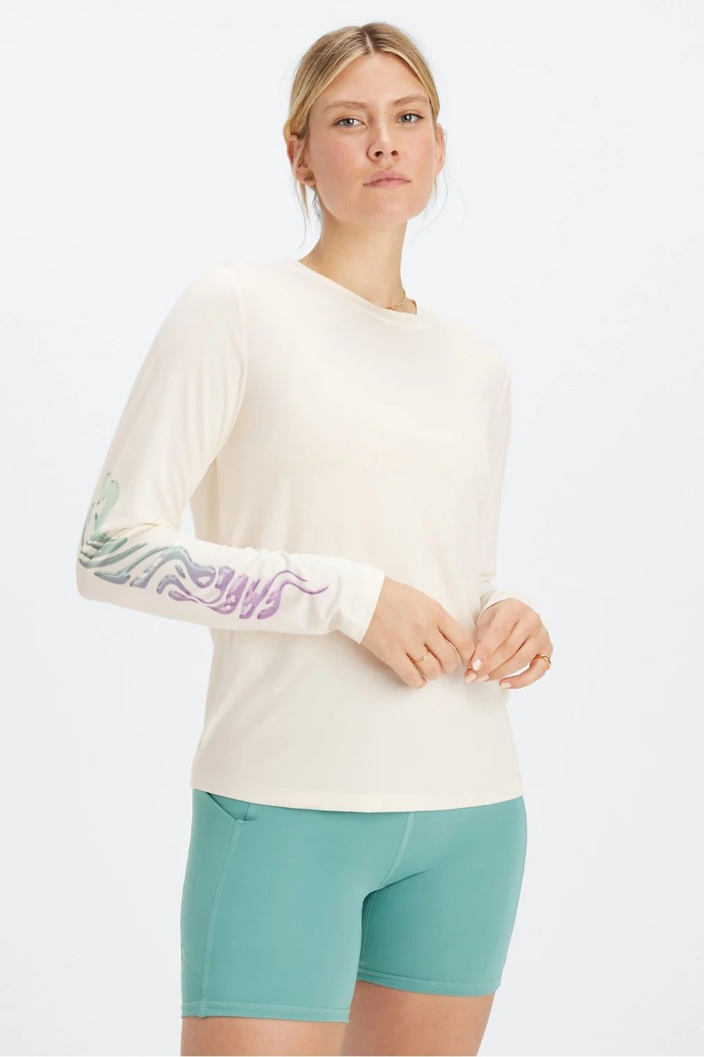 Dry-Flex Long-Sleeve Tee | Fabletics - North America