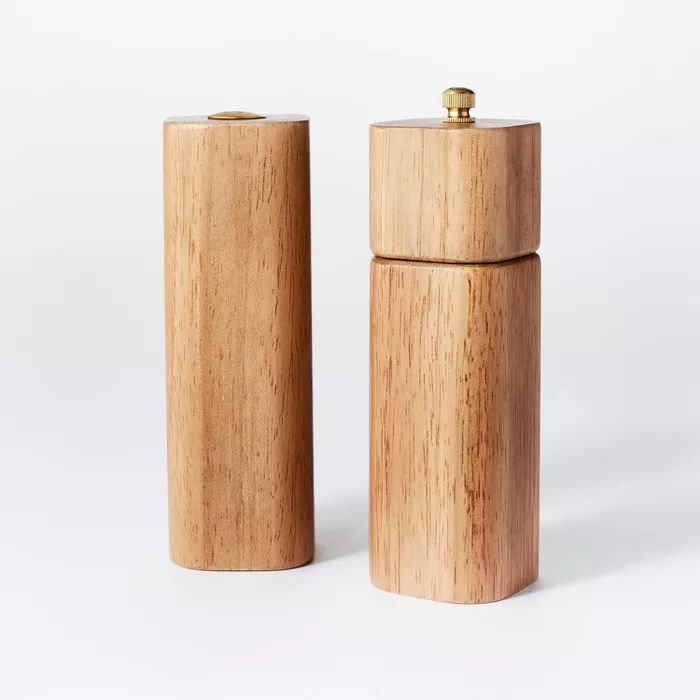 2pc Wood Salt and Pepper Shaker Set – Threshold™ designed with Studio McGee | Target