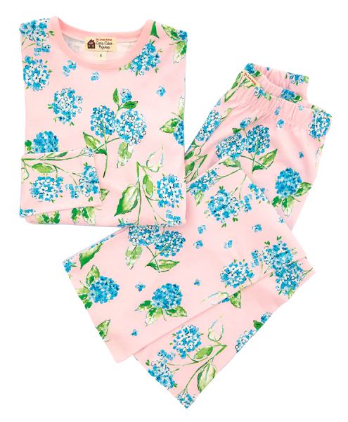 Hydrangea Garden Long Sleeve Pajama Set | Kiel James Patrick