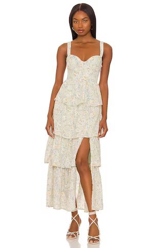 ASTR the Label Midsummer Dress in Light Mint Multi Floral from Revolve.com | Revolve Clothing (Global)