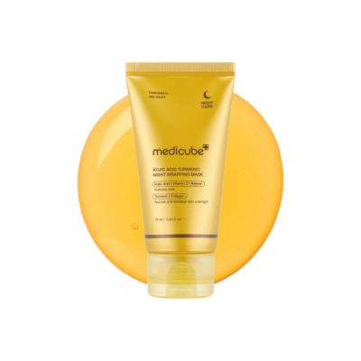 Shop medicube - Kojic Acid Turmeric Night Wrapping Mask - 75ml  | STYLEVANA | Stylevana