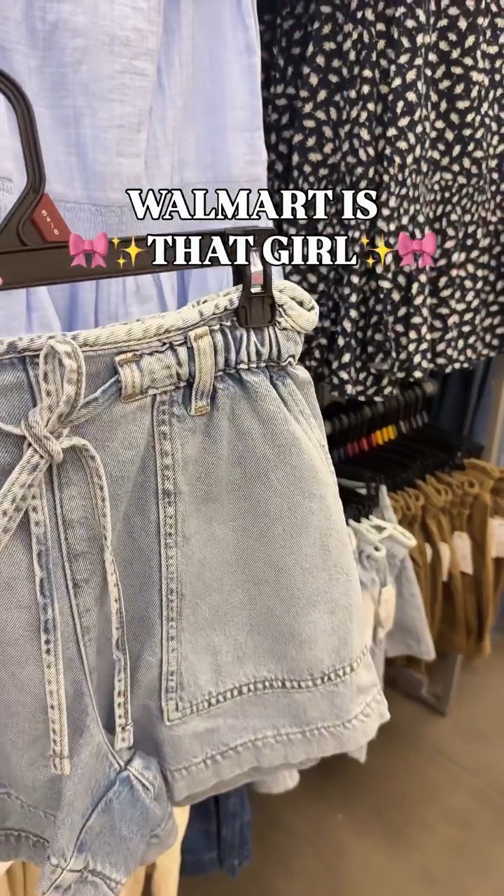 New shorts from Walmart look brand name for under $25 😱🔗✨👏🏼🤍 Shared these before & y’all went crazy for them!

This exact drawstring look comes in pants too! I’ll link them plus some other cutie Walmart finds for ya. 📦🤍

Size: S / tts / 5’5” / 120ish lbs