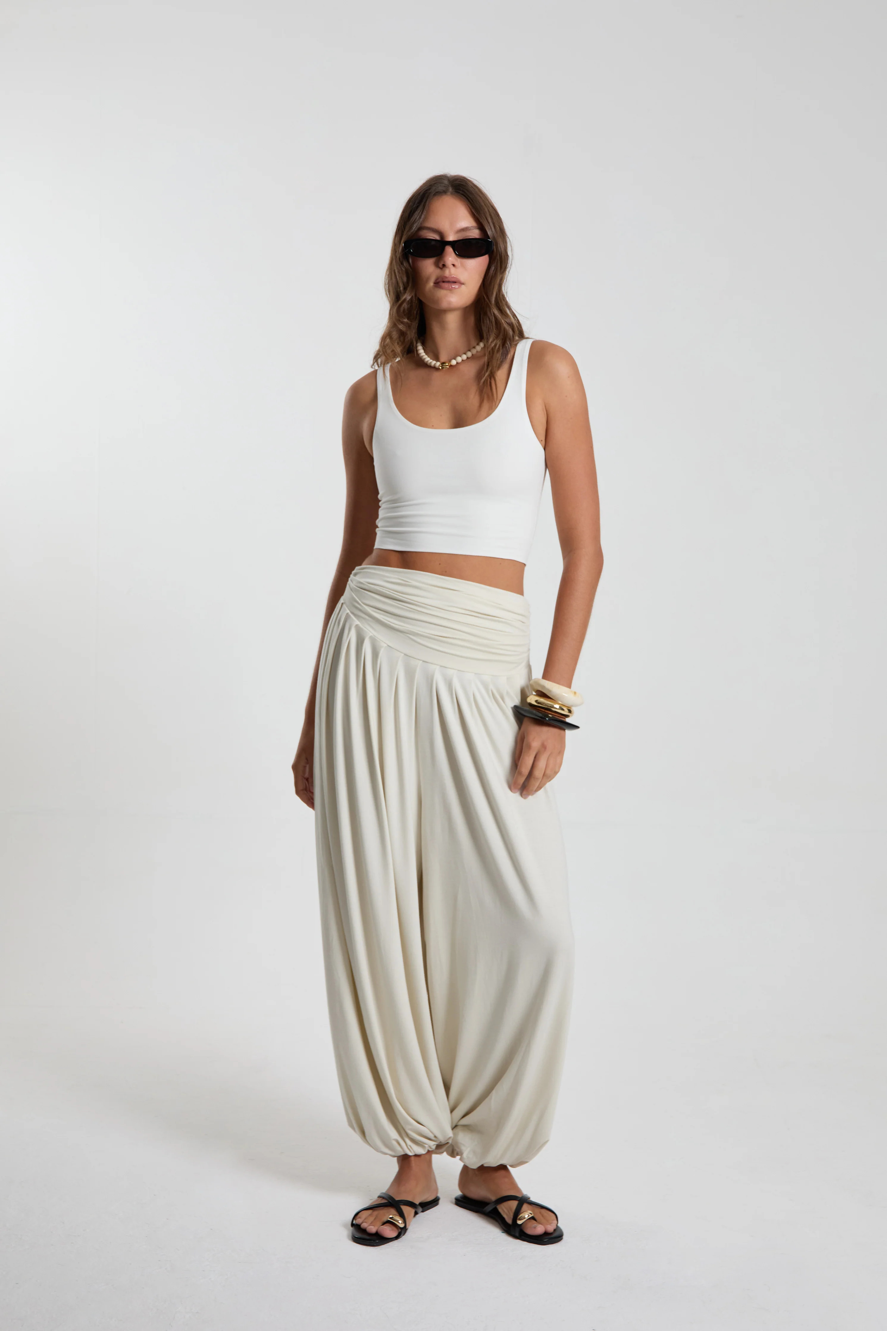 Drape Balloon Trousers | KLAYD
