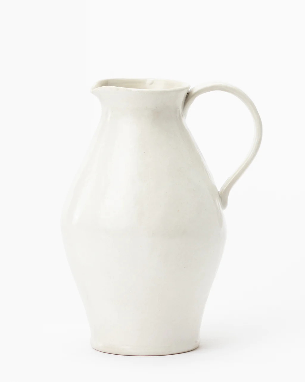 White Ceramic Pitcher | McGee & Co.