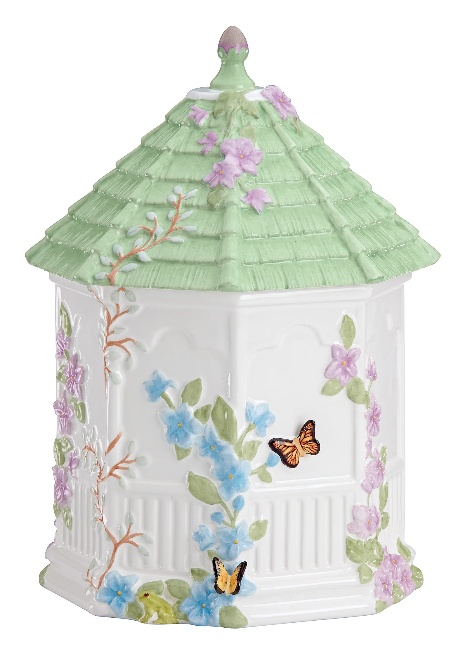 Butterfly Meadow Figural Gazebo Cookie Jar | Wayfair North America