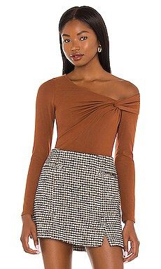 ASTR the Label Maricopa Bodysuit in Caramel from Revolve.com | Revolve Clothing (Global)