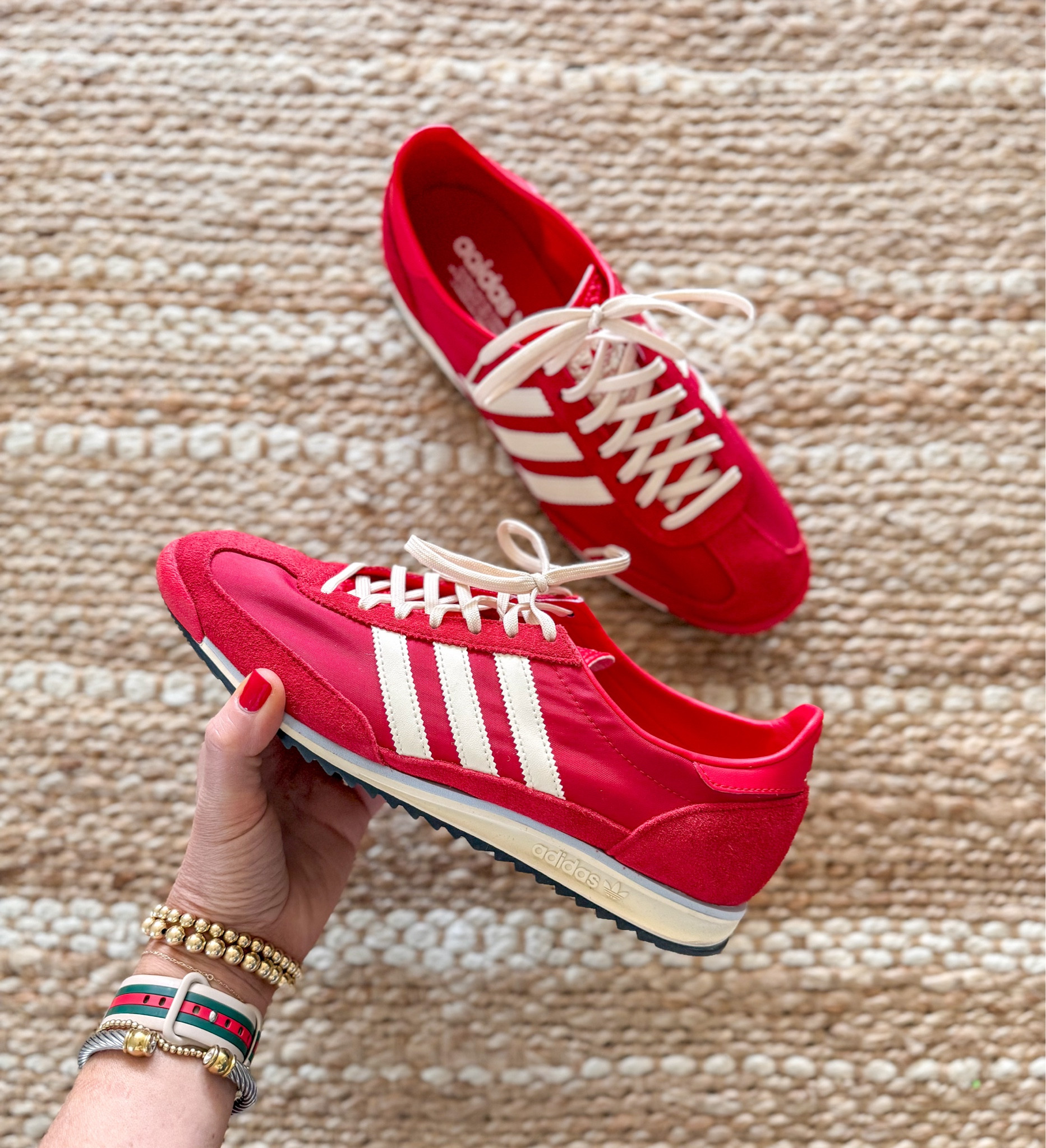 A fun pop of color sneakers to elevate any outfit!
I am wearing my true size in these 

#LTKOver40 #LTKShoeCrush #LTKActive