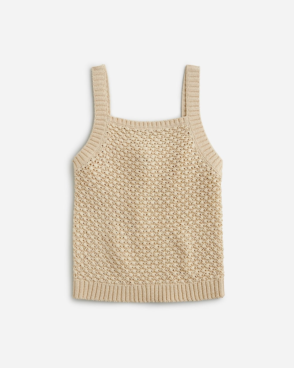 Basket-stitch sweater-tank | J. Crew US