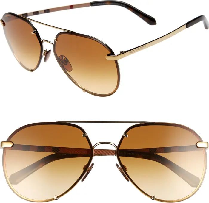 Trench 61mm Aviator Sunglasses | Nordstrom Rack