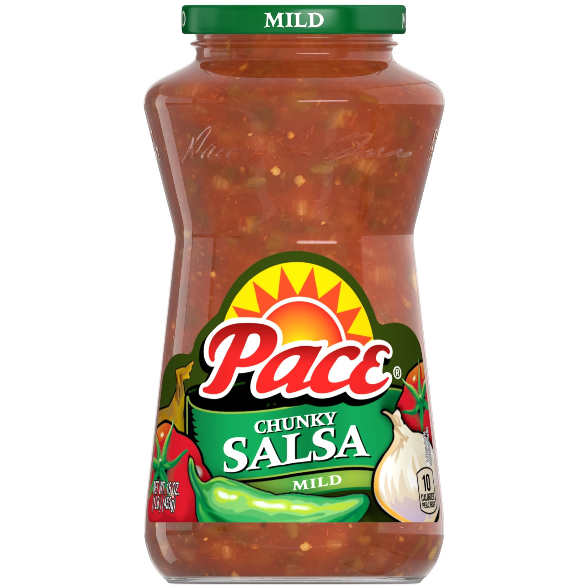 Pace Chunky Mild Salsa, 16 oz Jar | Walmart (US)