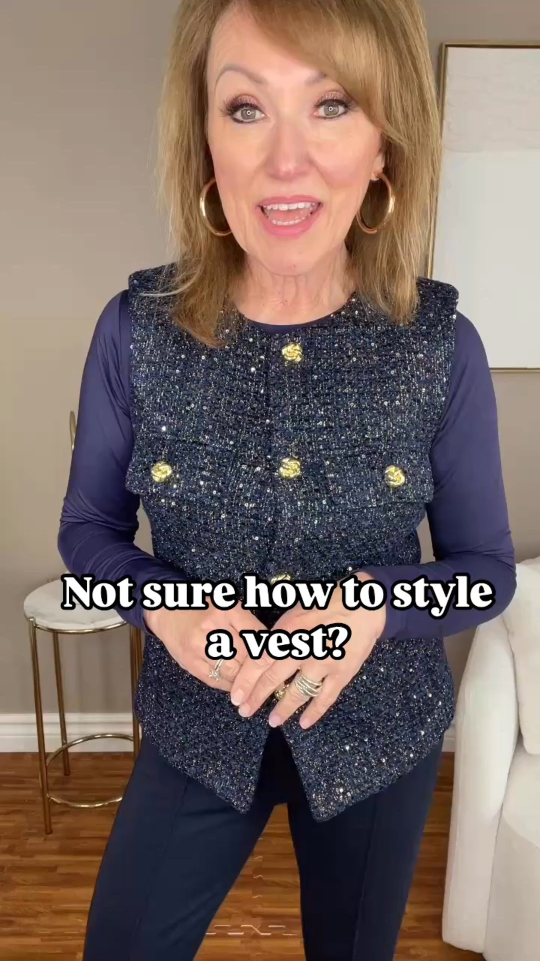 Ever put off trying a trend because you think it’s not for you…..only to find out that you actually LOVE it??

That’s what happened to me on the vest trend.  Even though I thought it looked good on other people, I didn’t think I would like it.  

But then I decided to try it and have fallen in love with it.  I find the look so versatile.  It’s a great look for work, but just as much fun for your casual outfits. 

I’ve put together four of my favorite looks and ways to style vests this season.  I do love the belted look, especially for work.  Traditional vests can also be worn to work, but I love them just as much for my everyday looks.


#LTKOver40 #LTKStyleTip #LTKWorkwear