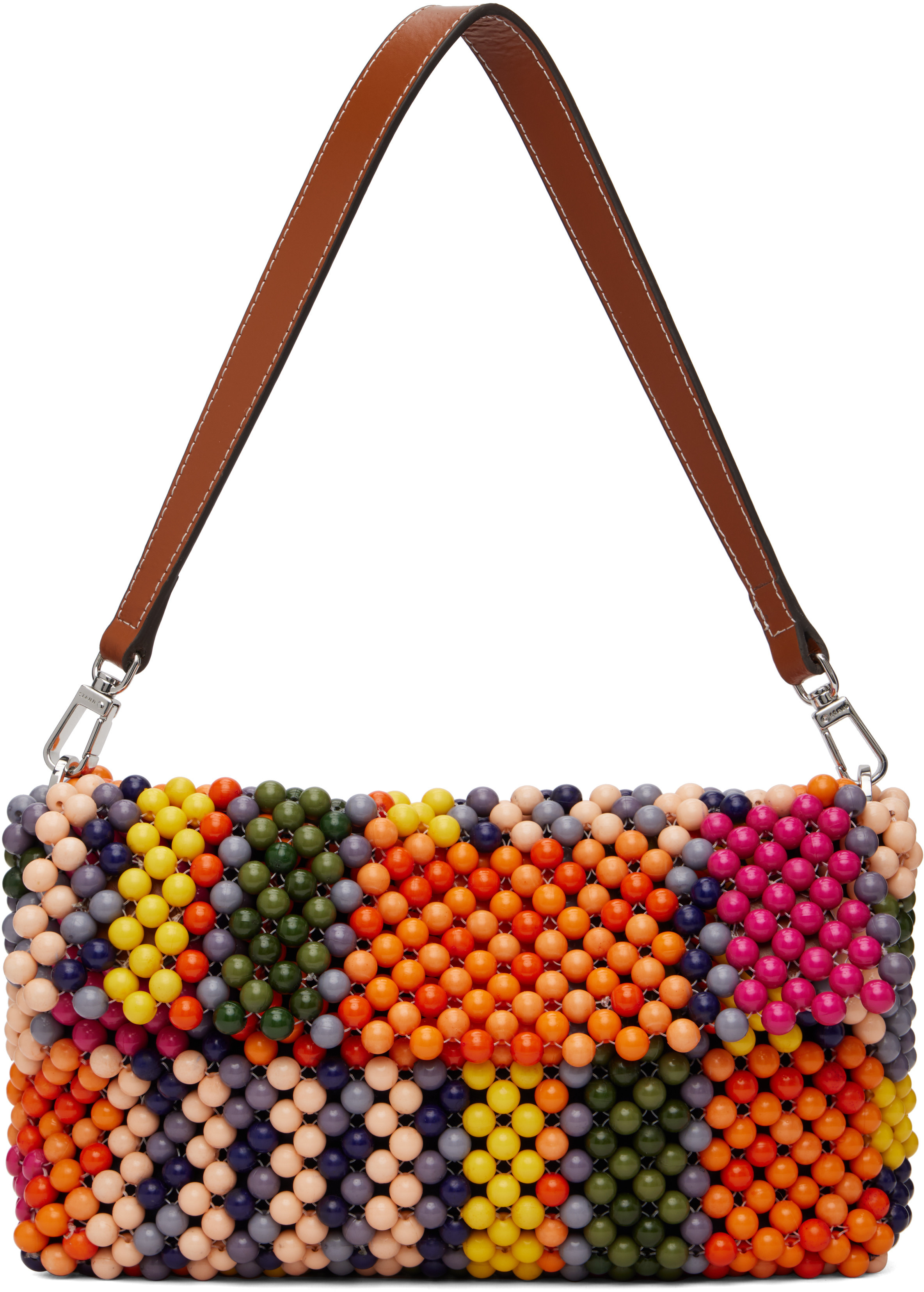 Staud Multicolor Timmy Shoulder Bag | SSENSE