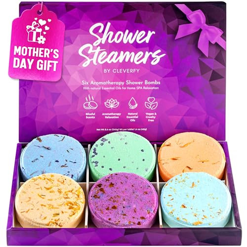 Cleverfy Shower Steamers Aromatherapy - Mothers Day Gifts for Mom from Daughter. Self Care Variet... | Amazon (US)