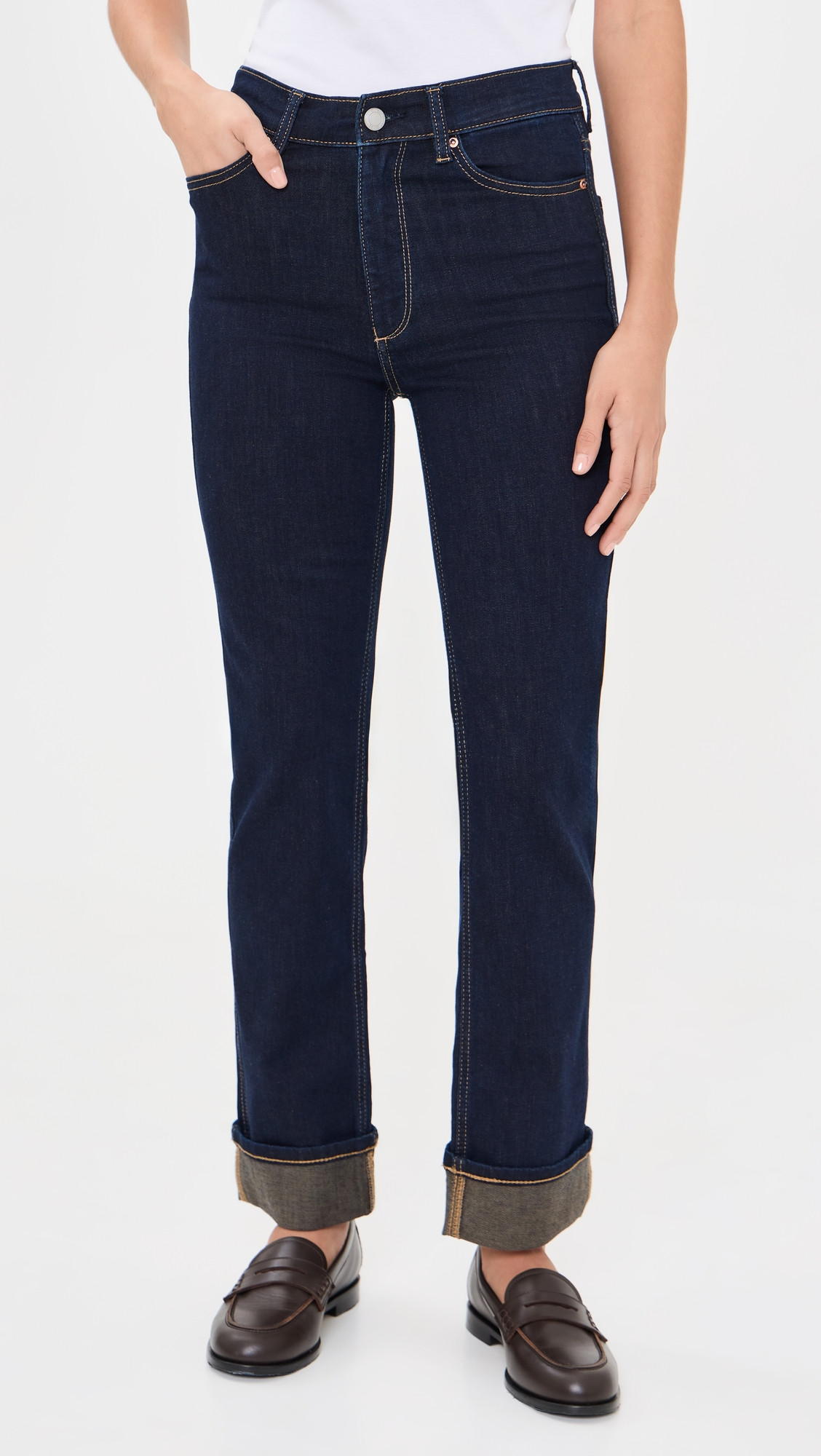 DL1961 Halle Straight High Rise Instasculpt Jeans 29 Harvest Moon (Dl Airbrushed) 32 | Shopbop