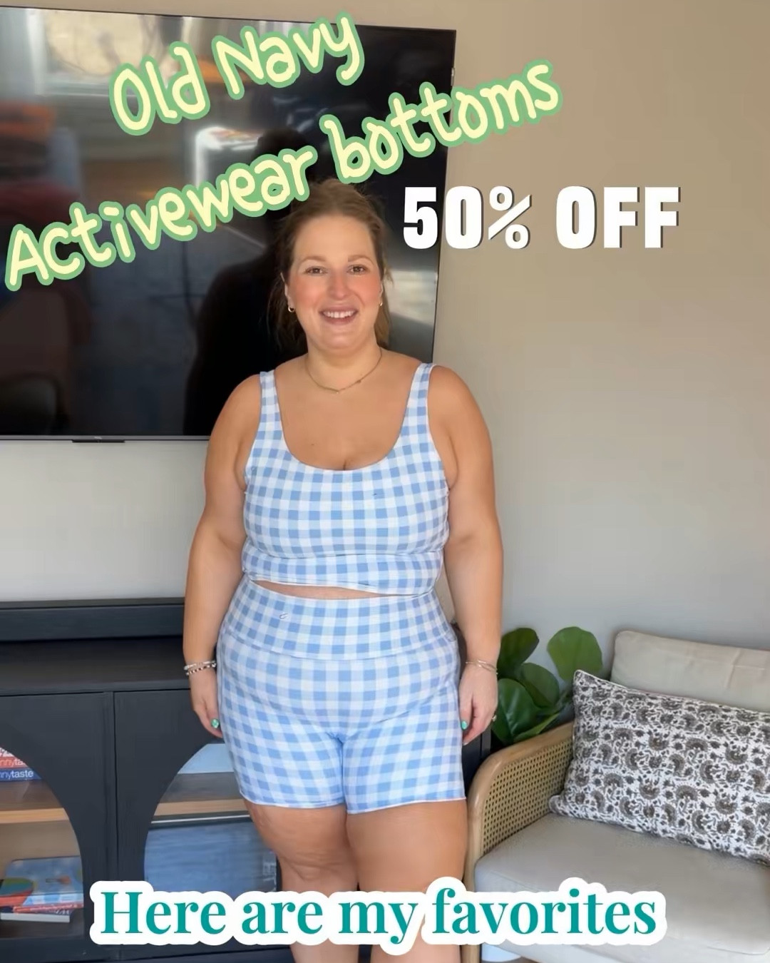 Old Navy sale 50% off activewear bottoms! 

#LTKfitnessgoals #LTKActive #LTKSaleAlert