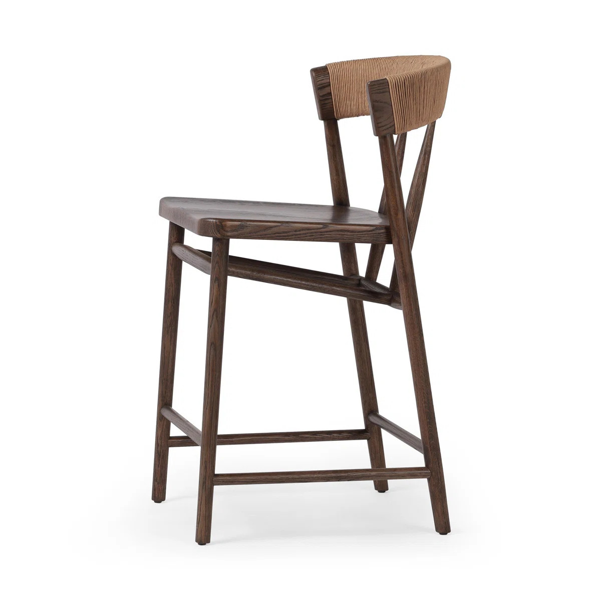 Buxton Stool-drifted Oak-counter | Perigold