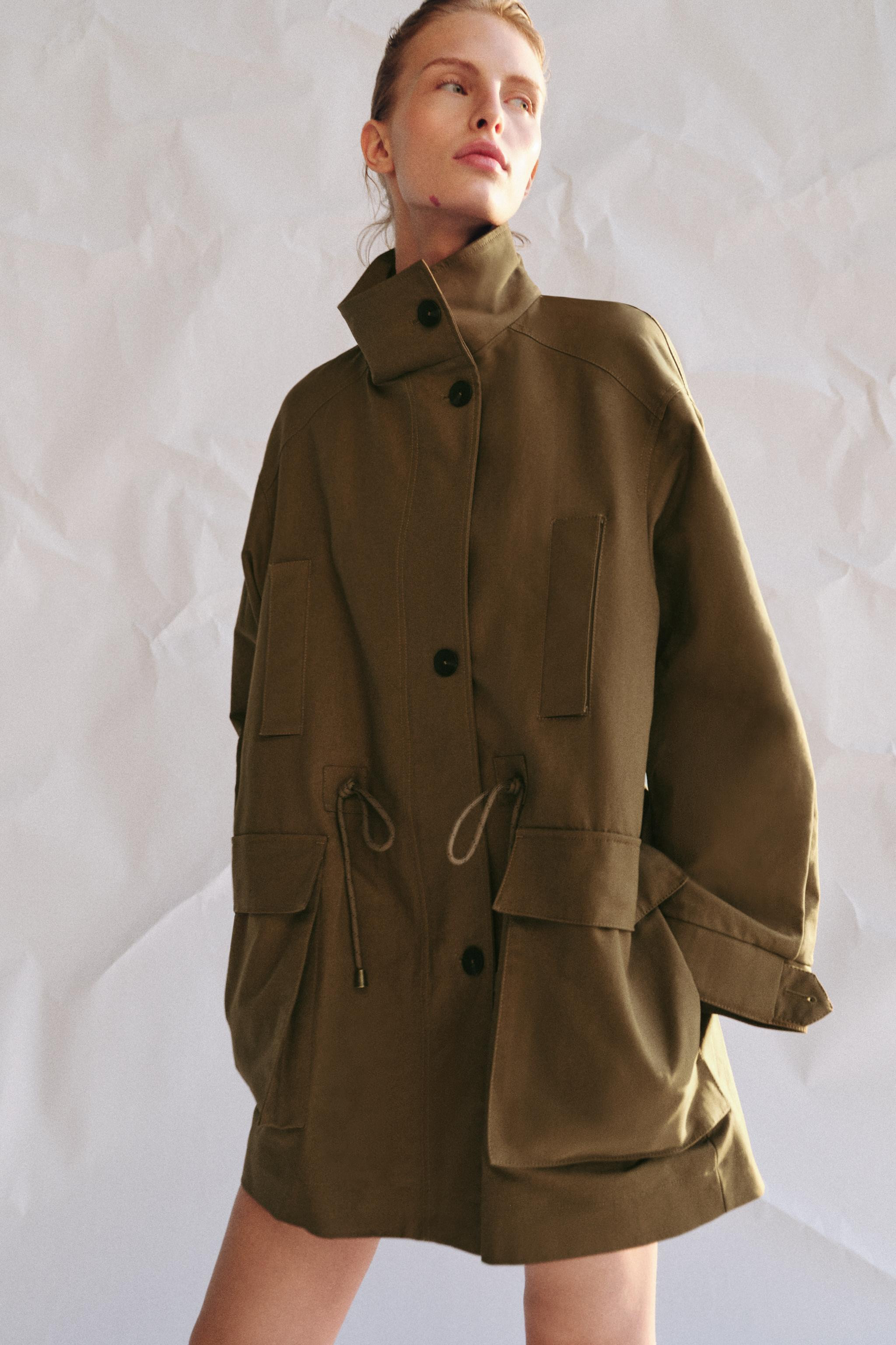 OVERSIZED PARKA ZW COLLECTION | Zara US
