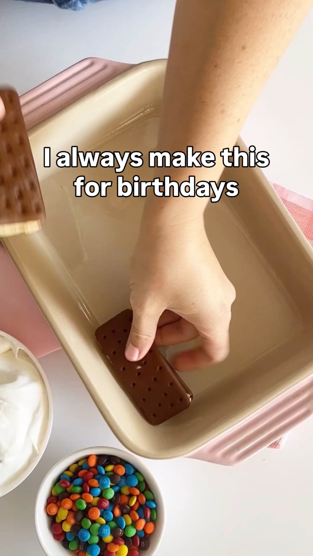 I’ve had followers message me over the years telling me this ice cream cake has become their family tradition. SO easy and good! 

One of our family favorites! This easy dessert ONLY takes minutes to make!! 🎉 

Find this Ice Cream Sandwich cake recipe on my blog & my cookbook! 



#LTKFamily #LTKHome #LTKParties