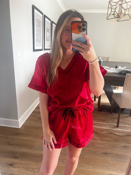 Red pajama set for Valentine’s Day from Amazon! I’ve linked some more below as well

Pajamas, pajama set, red pajamas, matching pajamas, satin pajamas, Amazon pajamas, lounge wear, lounge set, Valentine’s Day, Valentine’s Day outfit, Valentine’s Day date night, vday 
#pajamas #valentinesday #vday #amazon #loungewear

#LTKstyletip #LTKSeasonal #LTKfindsunder50