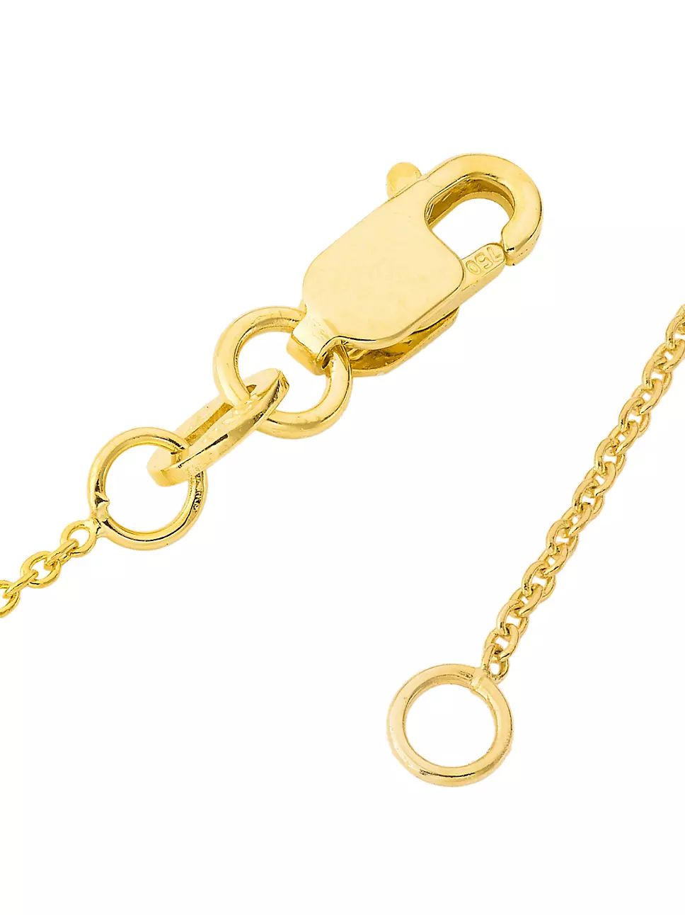 Love In Verona 18K Yellow Gold & Diamond Flower Pendant Necklace | Saks Fifth Avenue