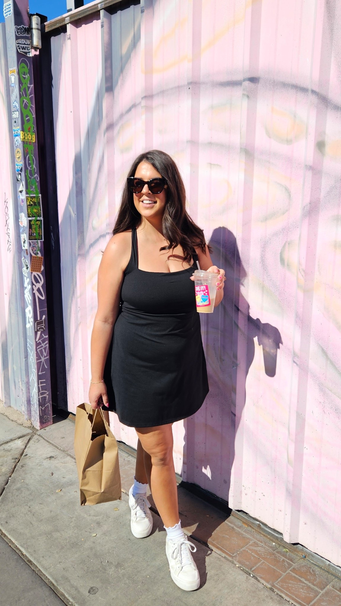 This dress has become my new favorite pickleball dress, but also one for travel when I’m in warm places! 

There is a built in bra, but I still wear silicone covers to give a little lift and coverage.

Of course, there are built in shirts too, since I first started wearing this playing pickleball. 

It does run small, I ordered my typical size Large and didn’t like the fit, so this is a xL. 

Pair with some ruffly socks and white shoes and you have an easy, cute outfit to walk around while exploring a new city! 



#LTKActive #LTKTravel #LTKMidsize